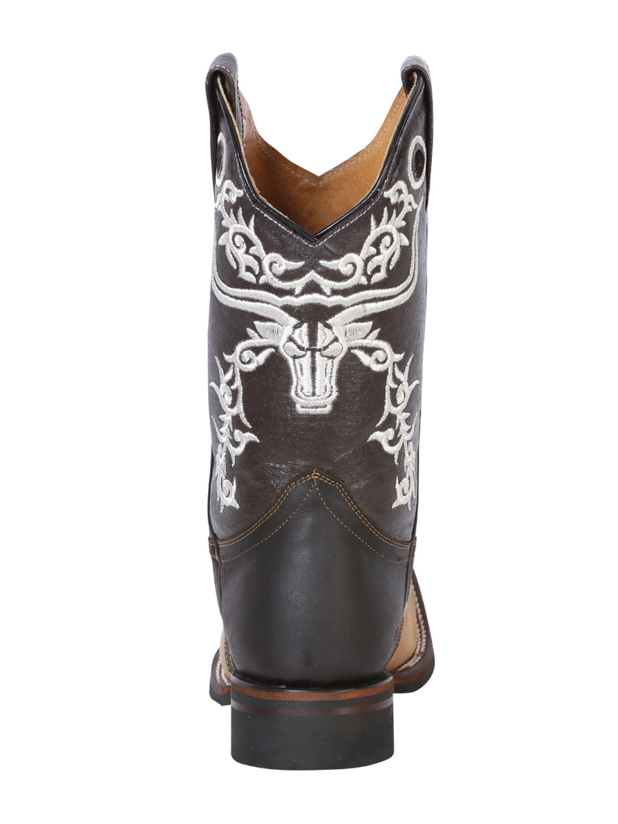 El General Rodeo Boot - Crazy Honey/ Dark Brown 33316